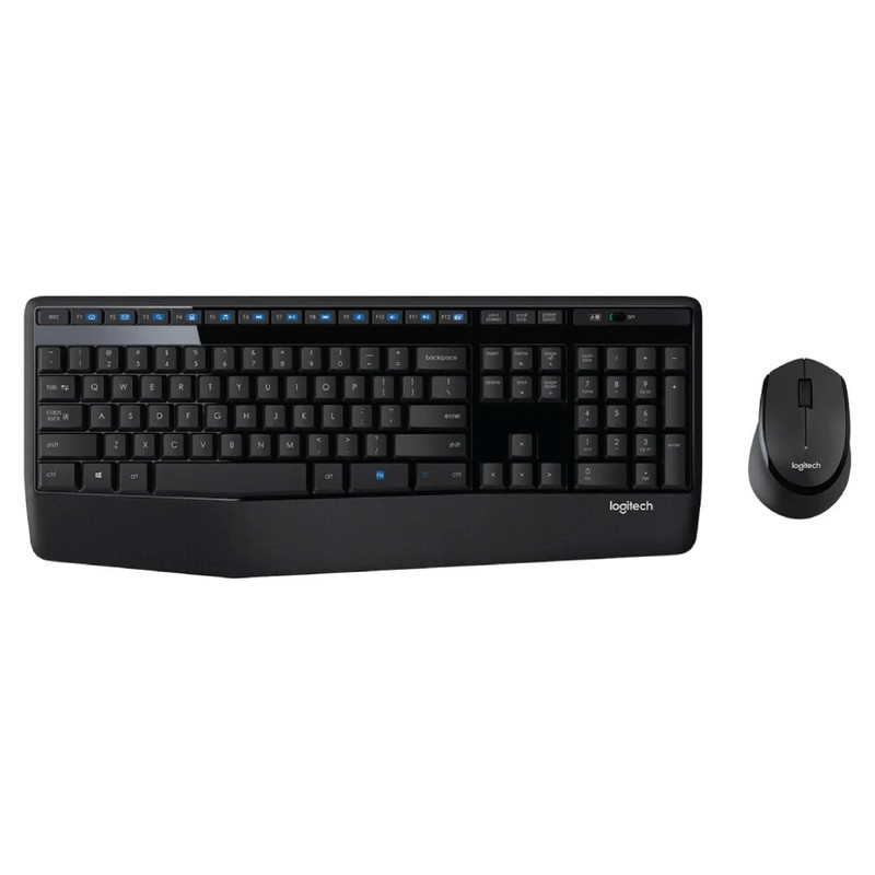Logitech MK345 Advanced Wireless Keyboard Mouse Combo - لوحة مفاتيح و فأرة